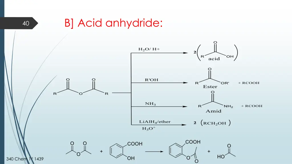 b acid anhydride