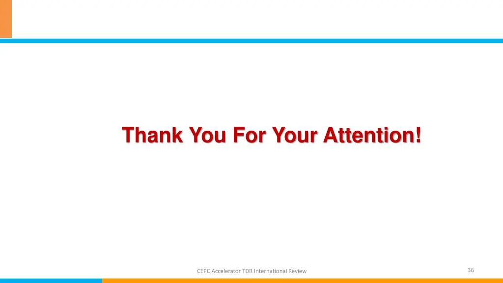 thank you for your attention