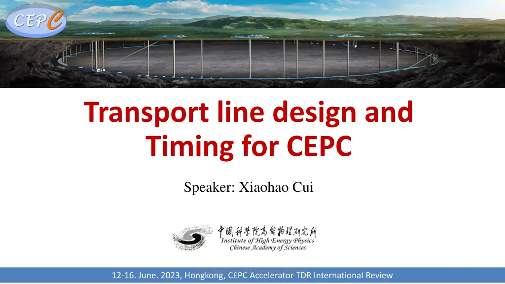 transport line design and timing for cepc