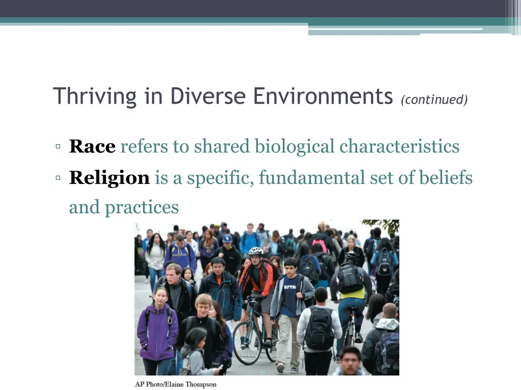 thriving in diverse environments continued 1