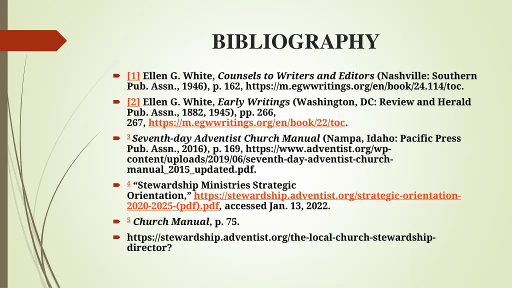 bibliography