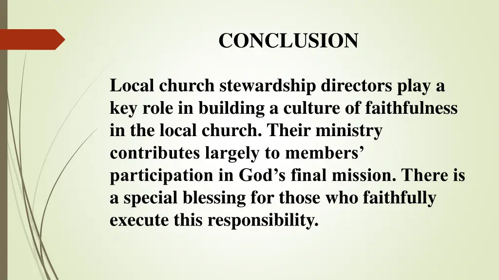 conclusion