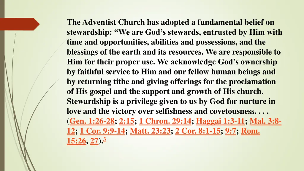 the adventist church has adopted a fundamental