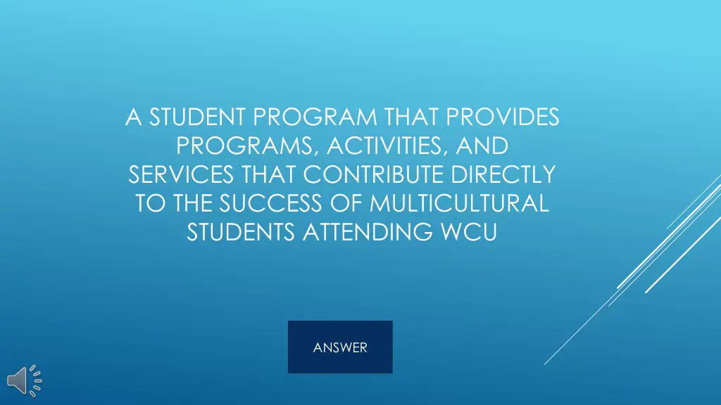 a student program that provides programs