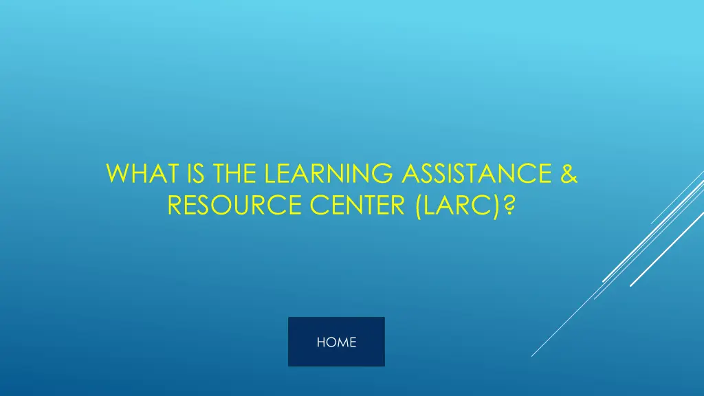 what is the learning assistance resource center