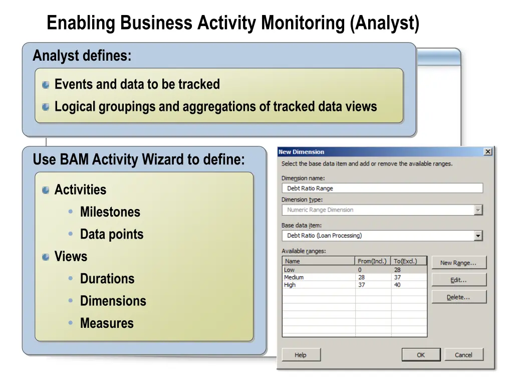 enabling business activity monitoring analyst