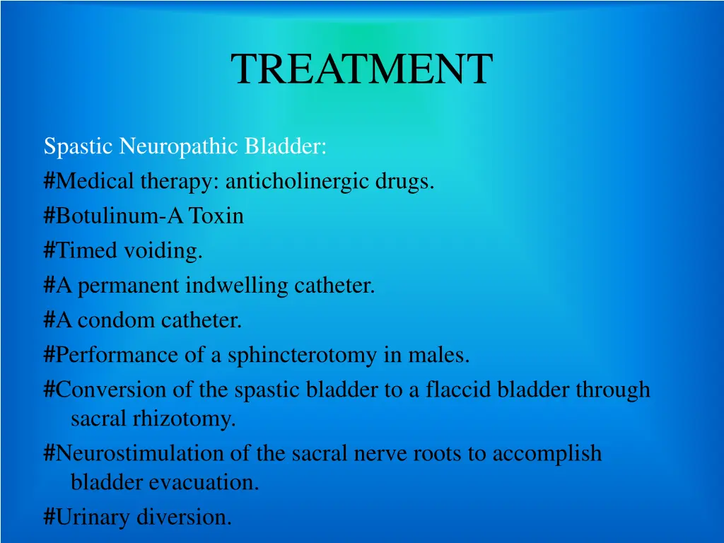 treatment