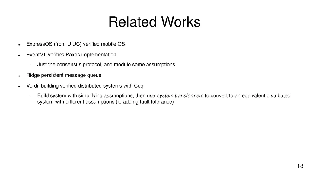 related works