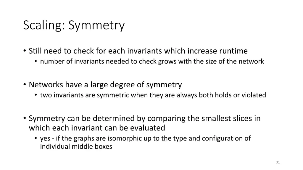 scaling symmetry