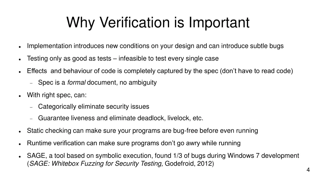 why verification is important