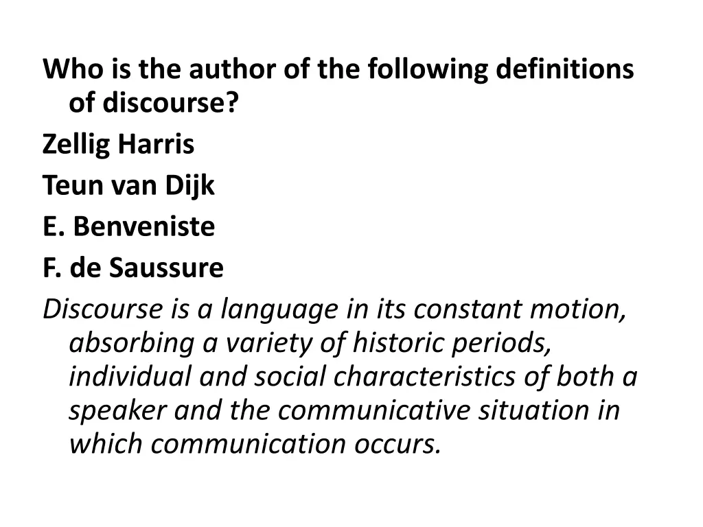 who is the author of the following definitions 1