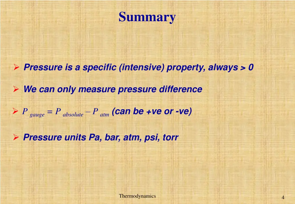 summary