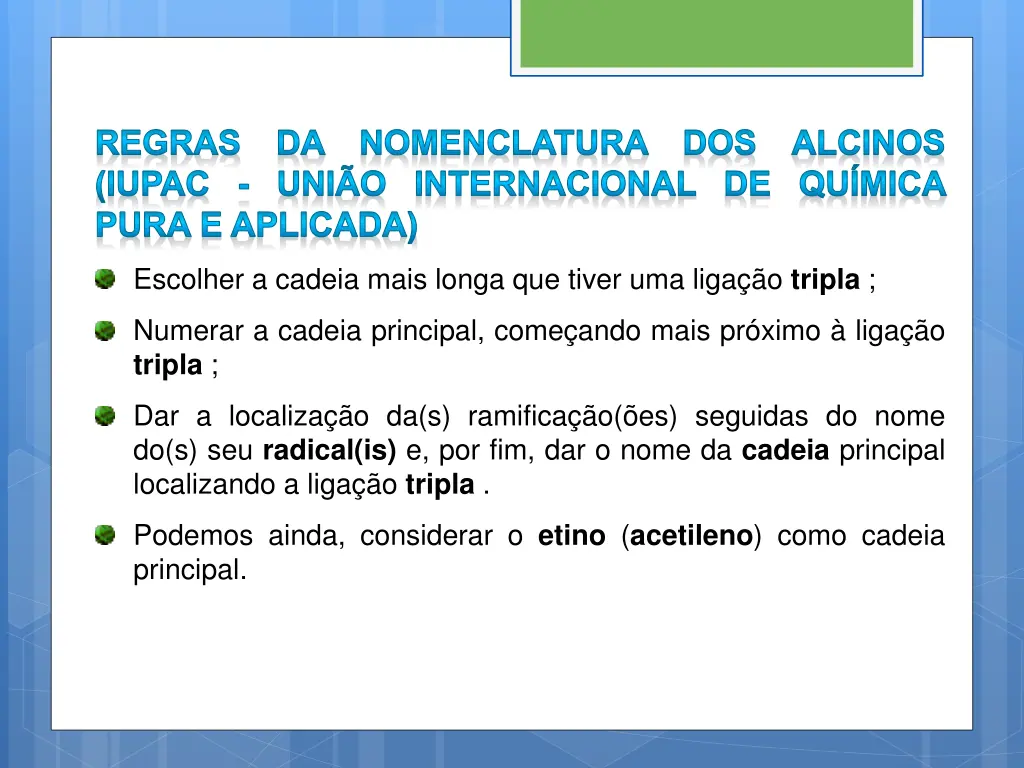 regras iupac uni o internacional de qu mica pura