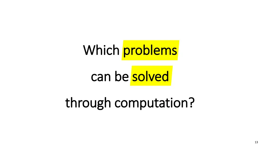 which problems which problems 1