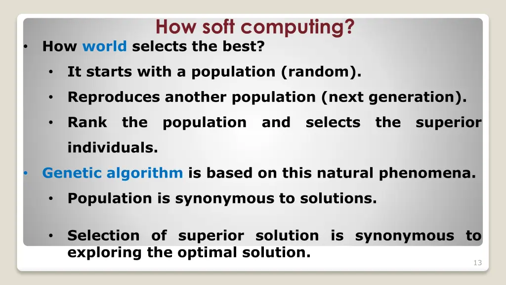 how soft computing 1