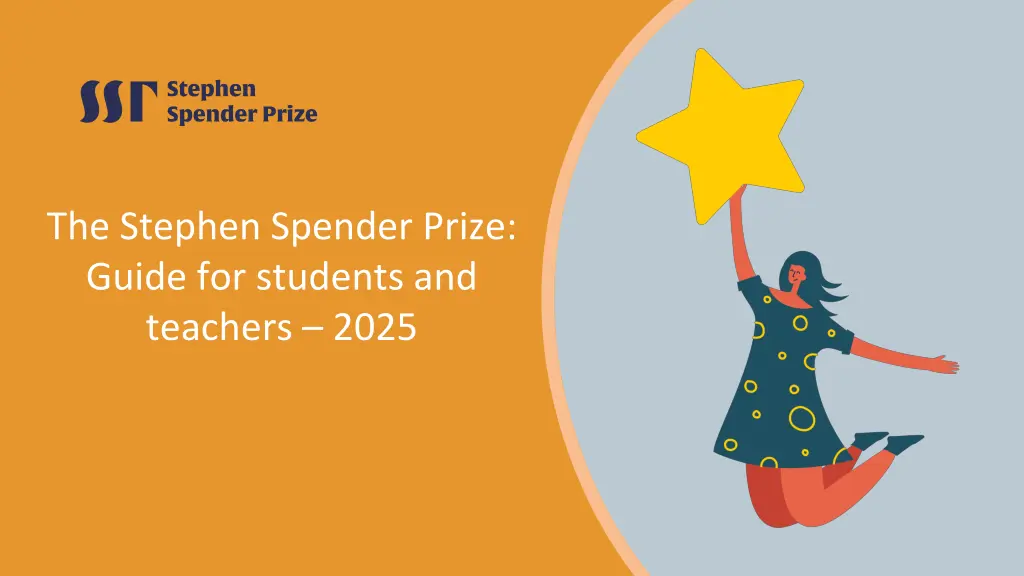 the stephen spender prize guide for students