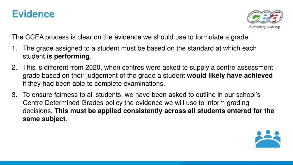 evidence