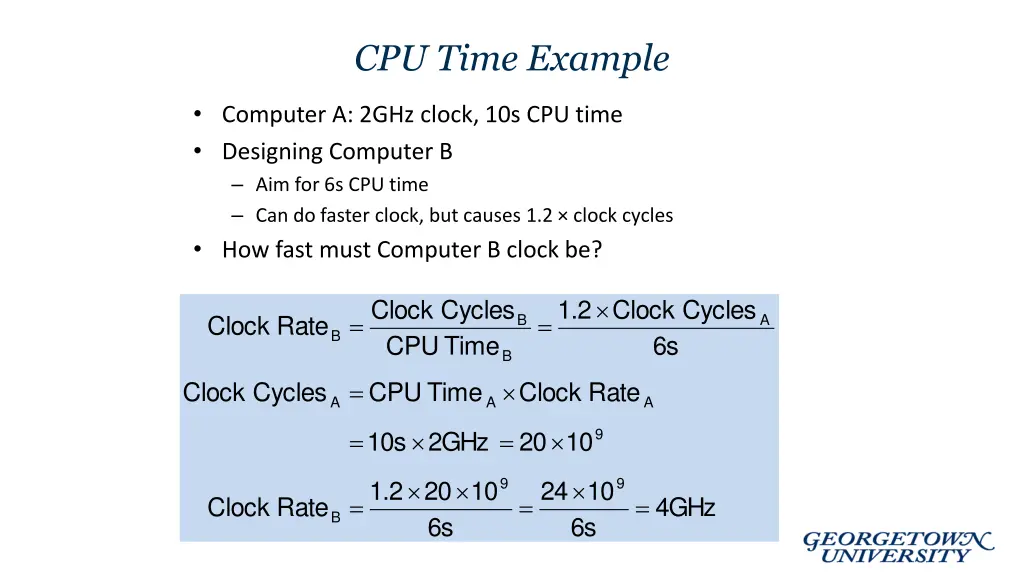 cpu time example