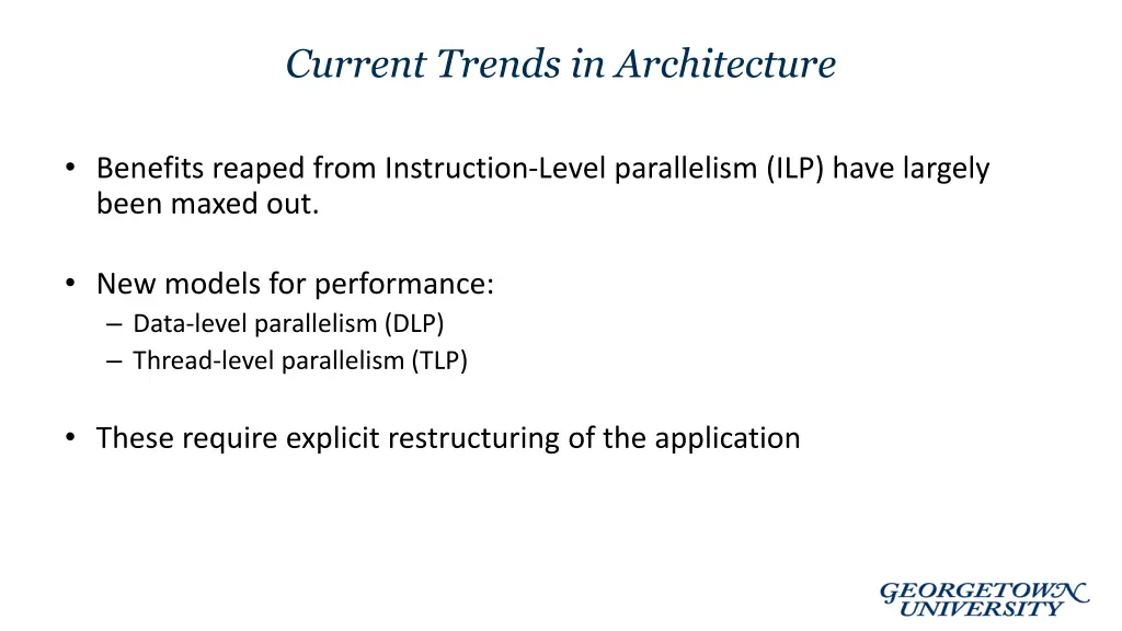 current trends in architecture