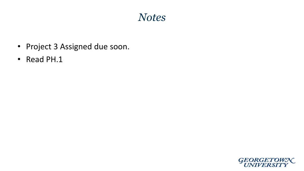 notes