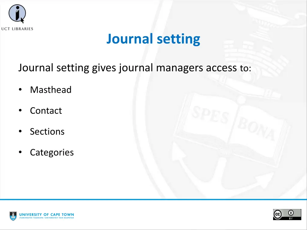 journal setting