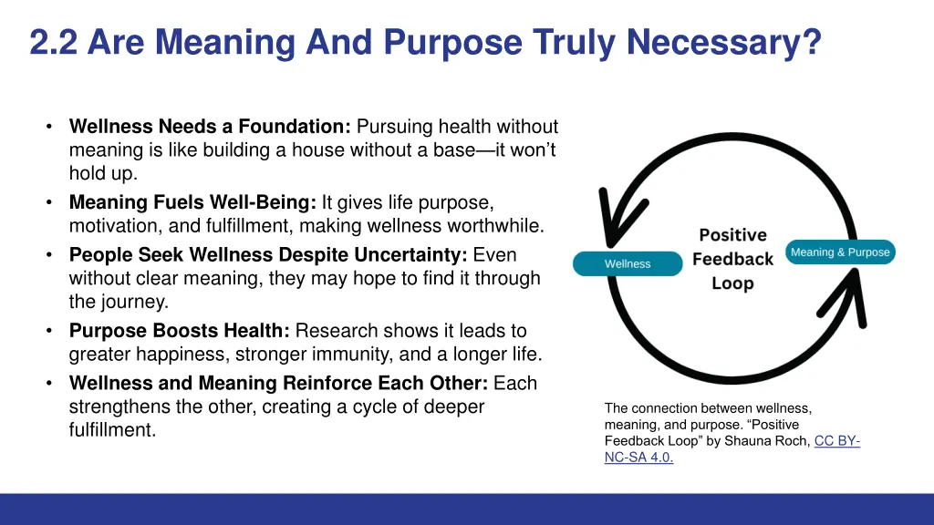 2 2 are meaning and purpose truly necessary