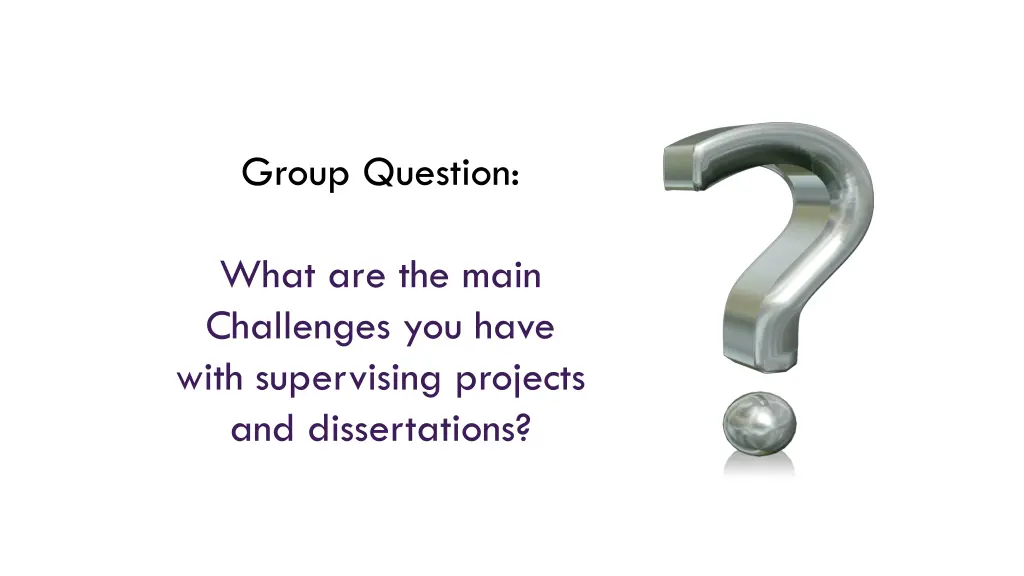 group question