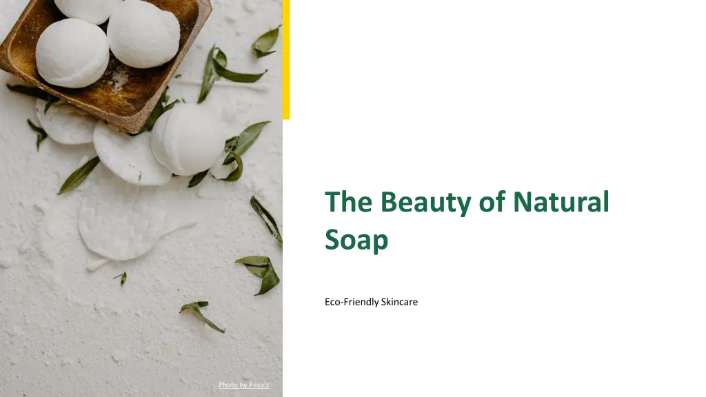the beauty of natural soap