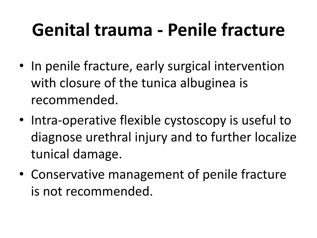 genital trauma penile fracture 1