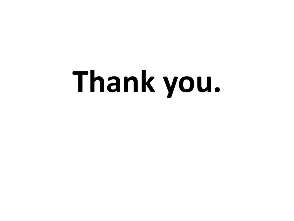 thank you