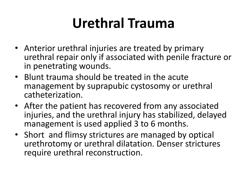 urethral trauma 2