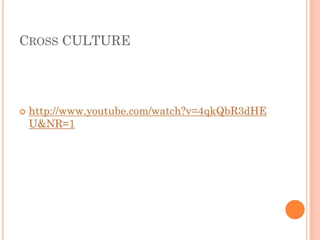 c ross culture