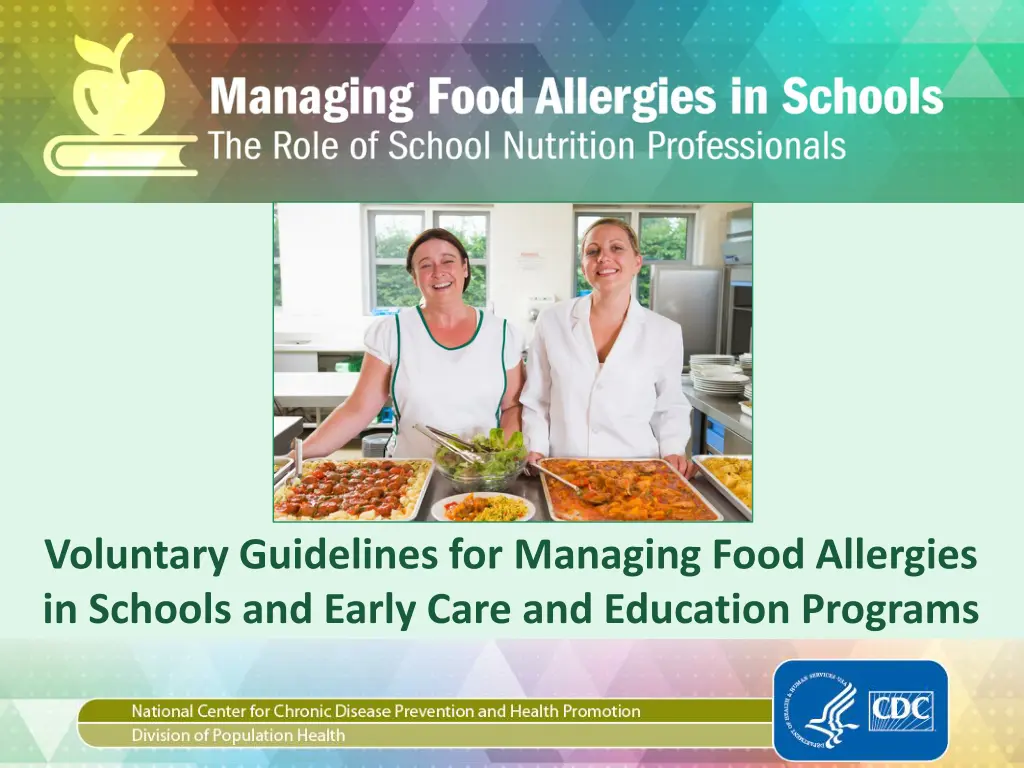 voluntary guidelines for managing food allergies