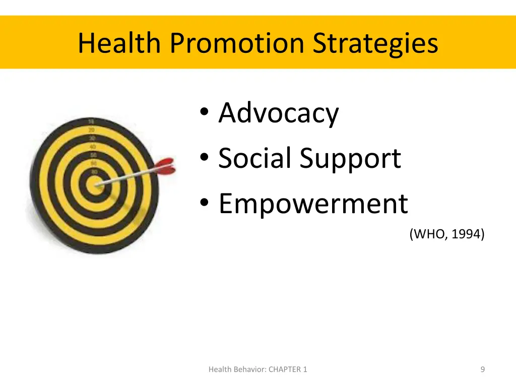 health promotion strategies