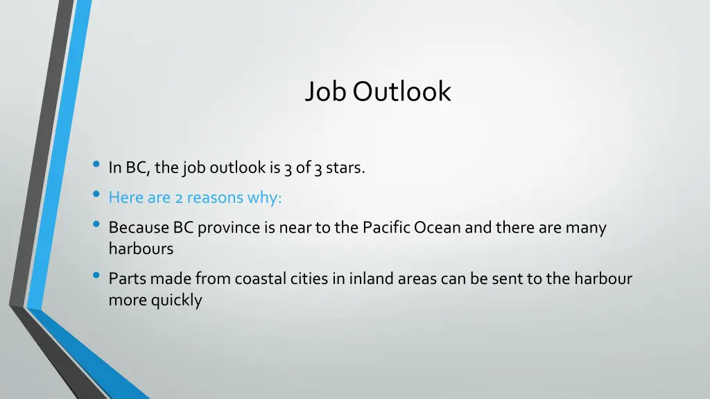 job outlook