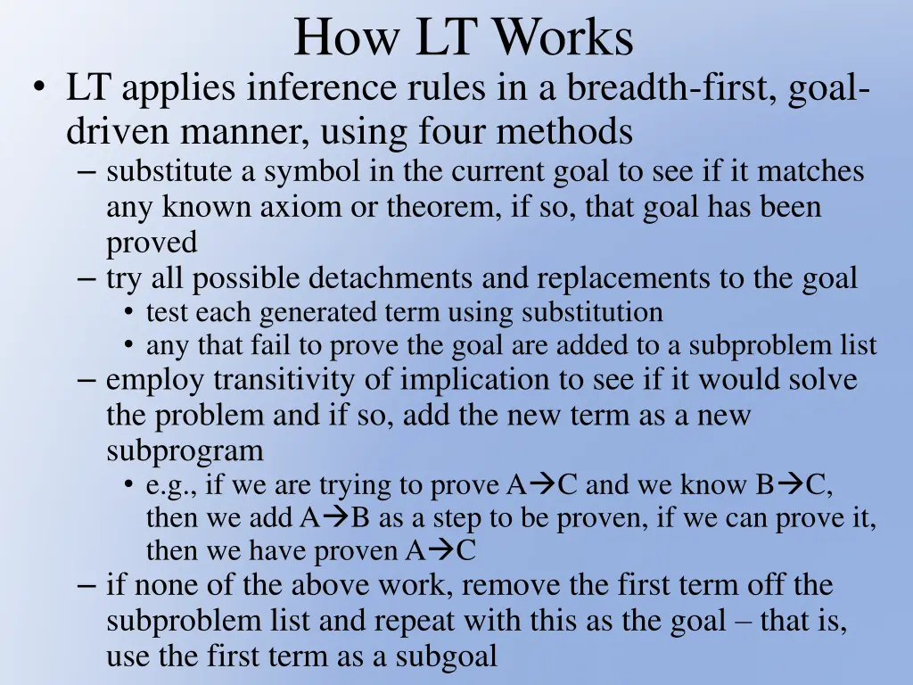 how lt works