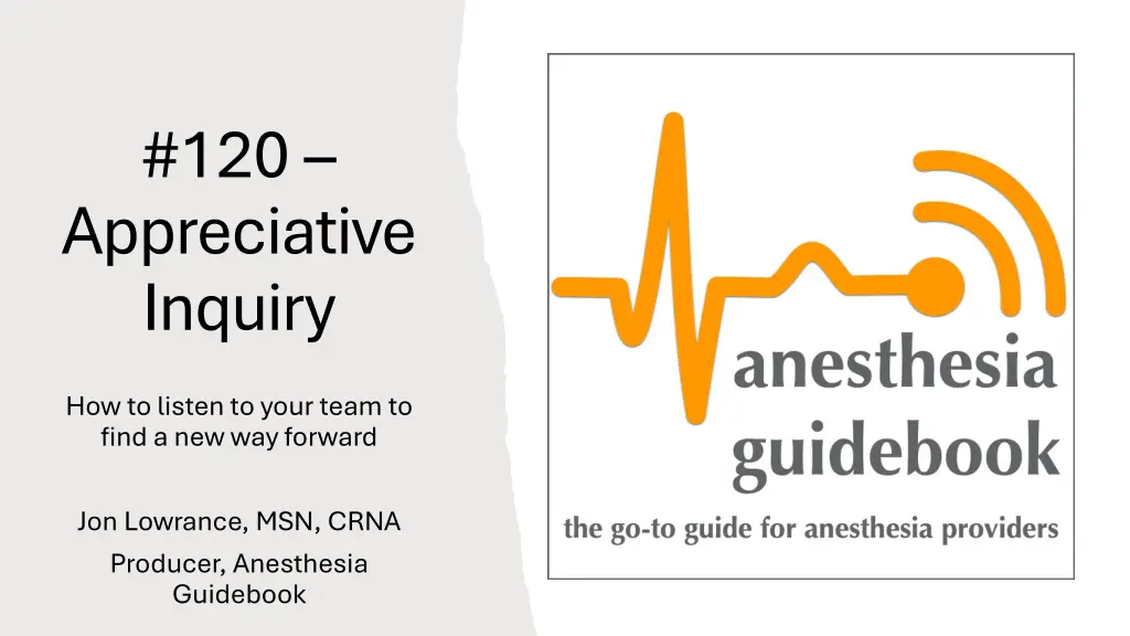 120 appreciative inquiry