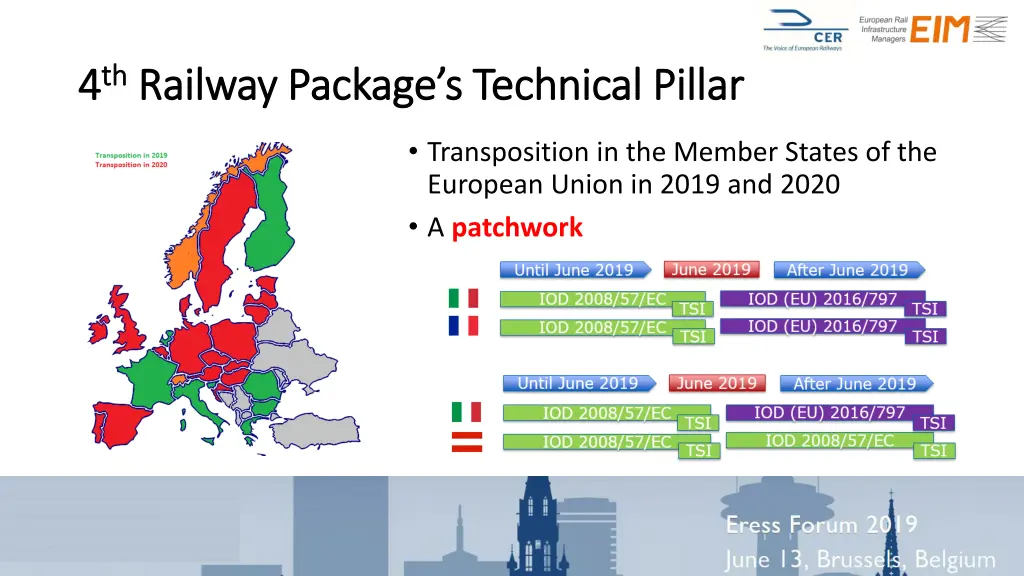 4 4 th th railway package s technical pillar 1