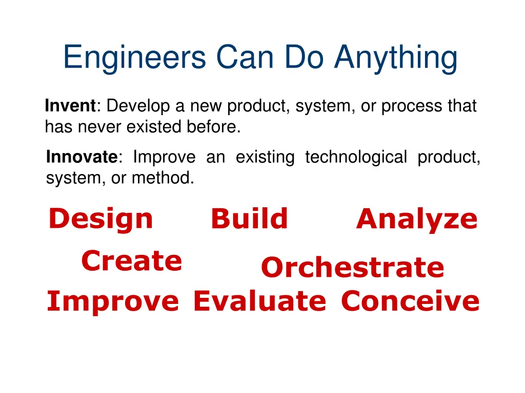 engineers can do anything