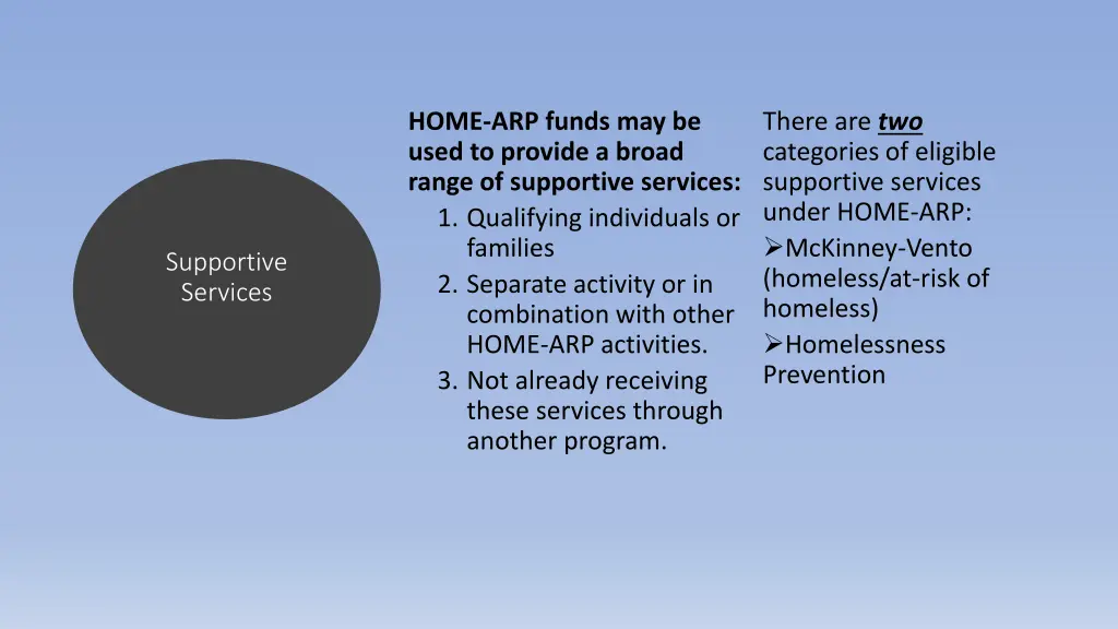 home arp funds may be used to provide a broad