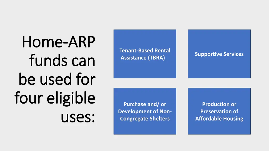home home arp funds can funds can be used