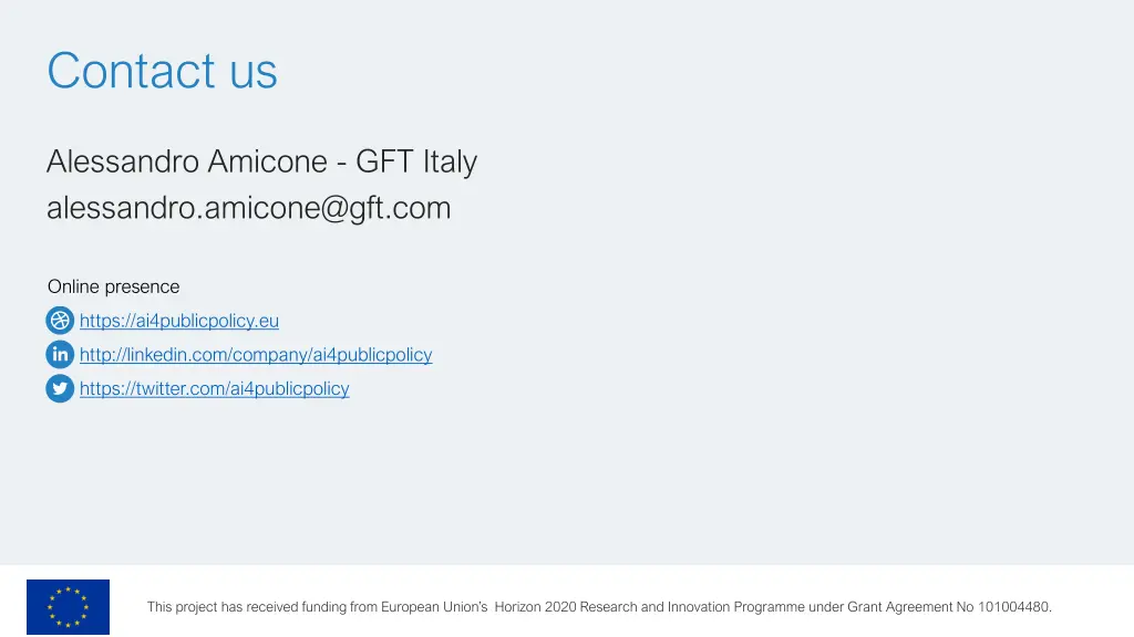 contact us