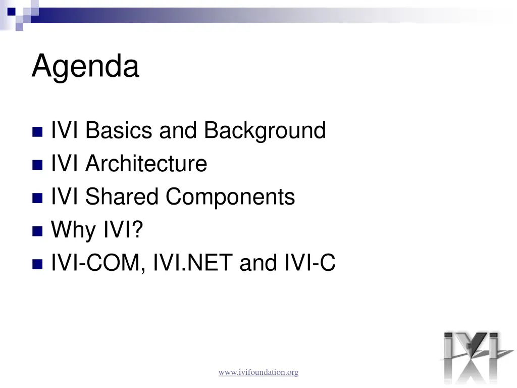 agenda