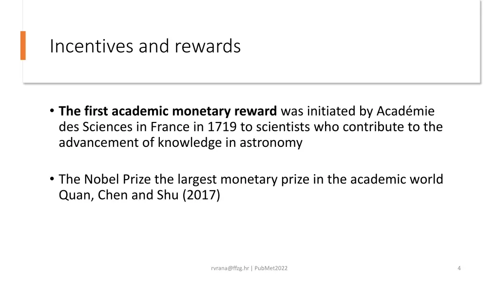 incentives and rewards 1