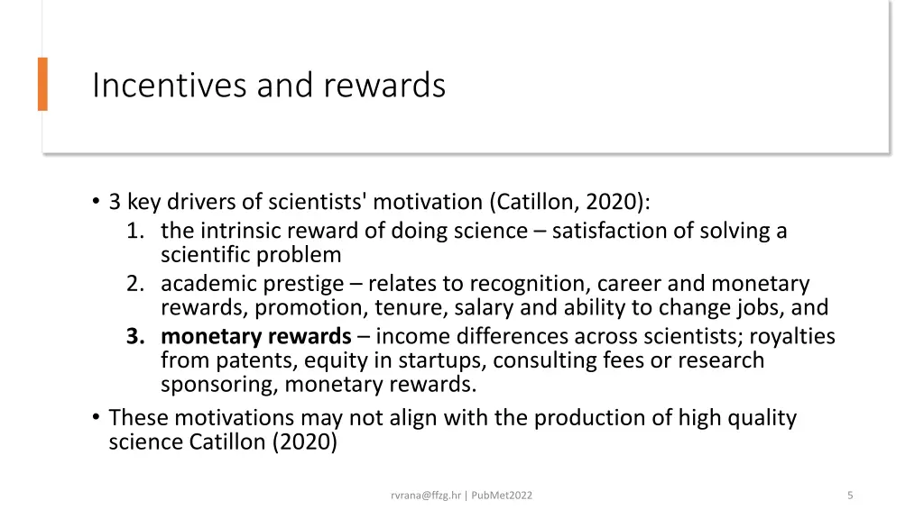 incentives and rewards 2