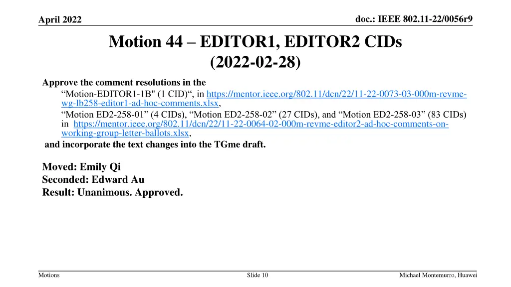 doc ieee 802 11 22 0056r9 9