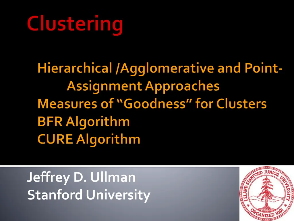 jeffrey d ullman stanford university