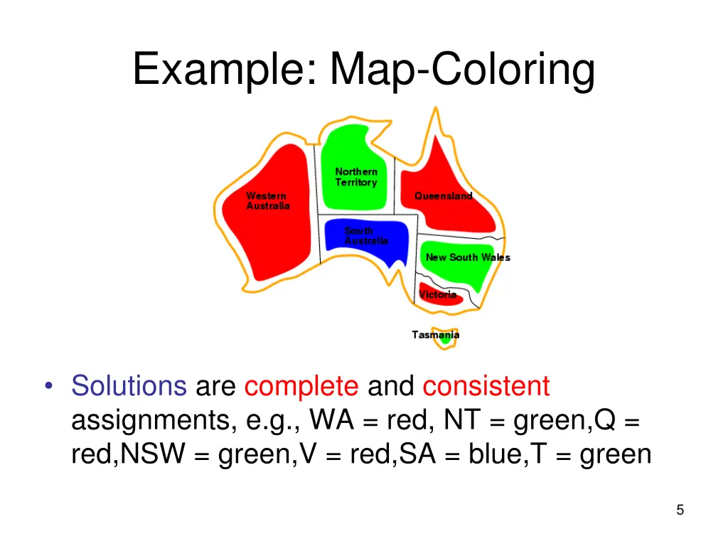 example map coloring 1
