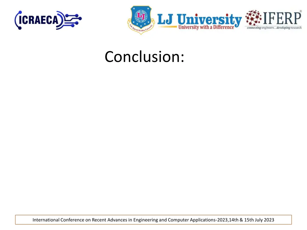 conclusion