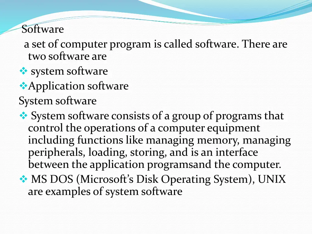 software a set of computer program is called